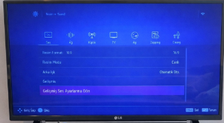 Arçelik A32L6760 5B ekran mavi sorunu LED backlight arızası