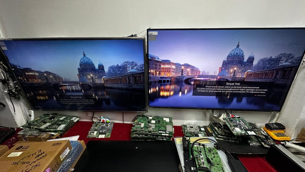 LG LED TV anakart ve power kart arızası – TV açılmıyor sorunu